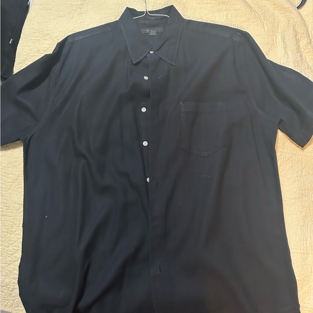 Men’s short sleeve collar shirt